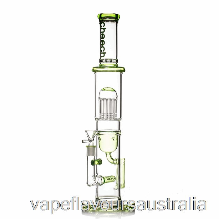 Vape Flavours Australia Cheech Glass Tree Recycler Big Rig Bong Green